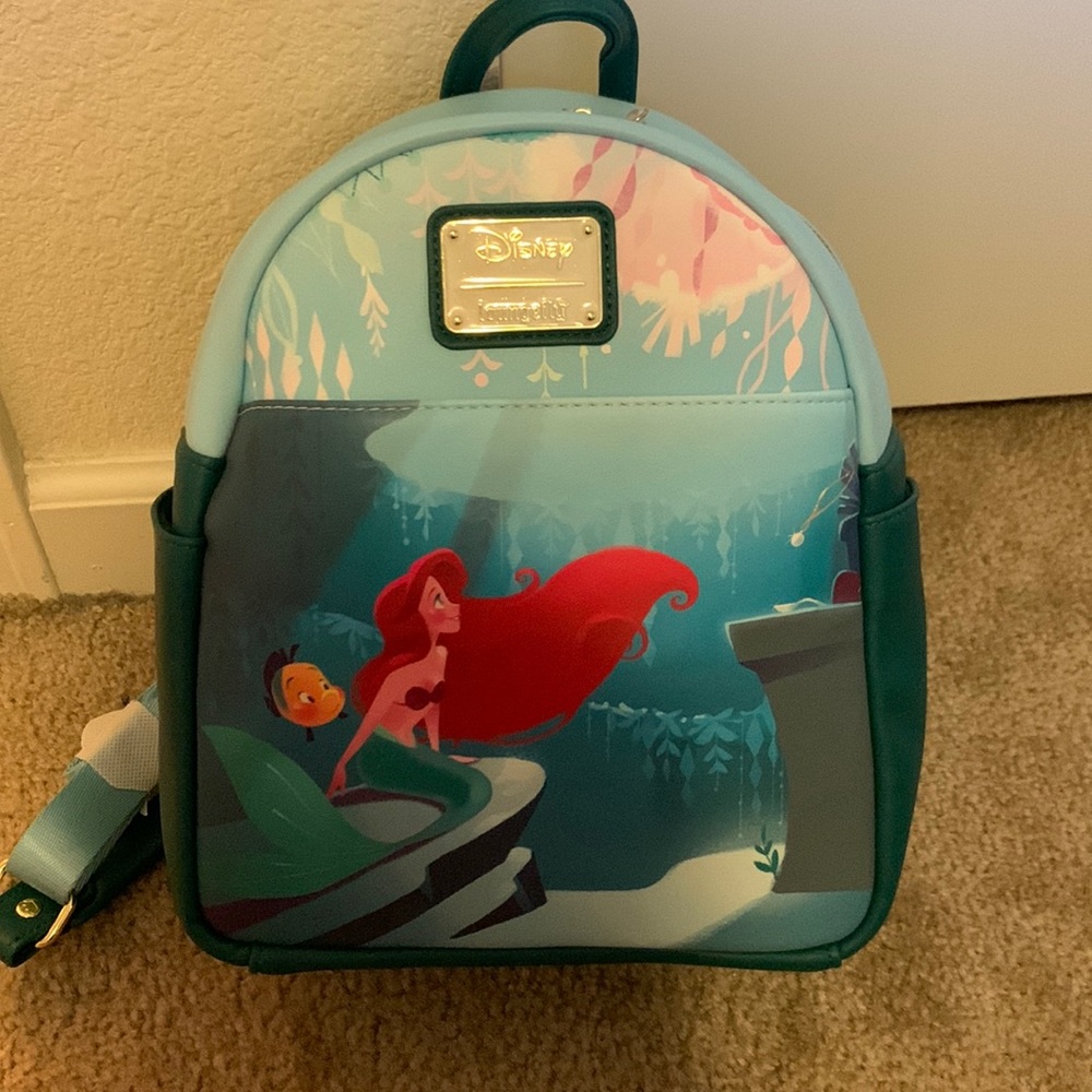 Little Mermaid Loungefly mini backpack